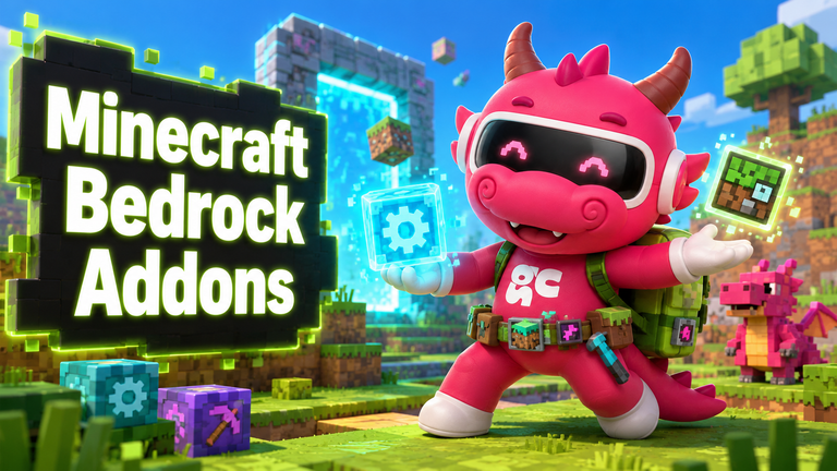 Minecraft Bedrock addons: how to download, install, and use them
