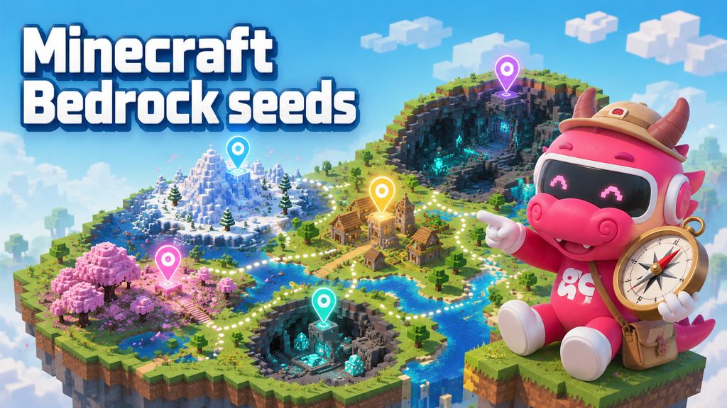 Best Minecraft Bedrock seeds with villages, rare biomes, and Ancient Cities