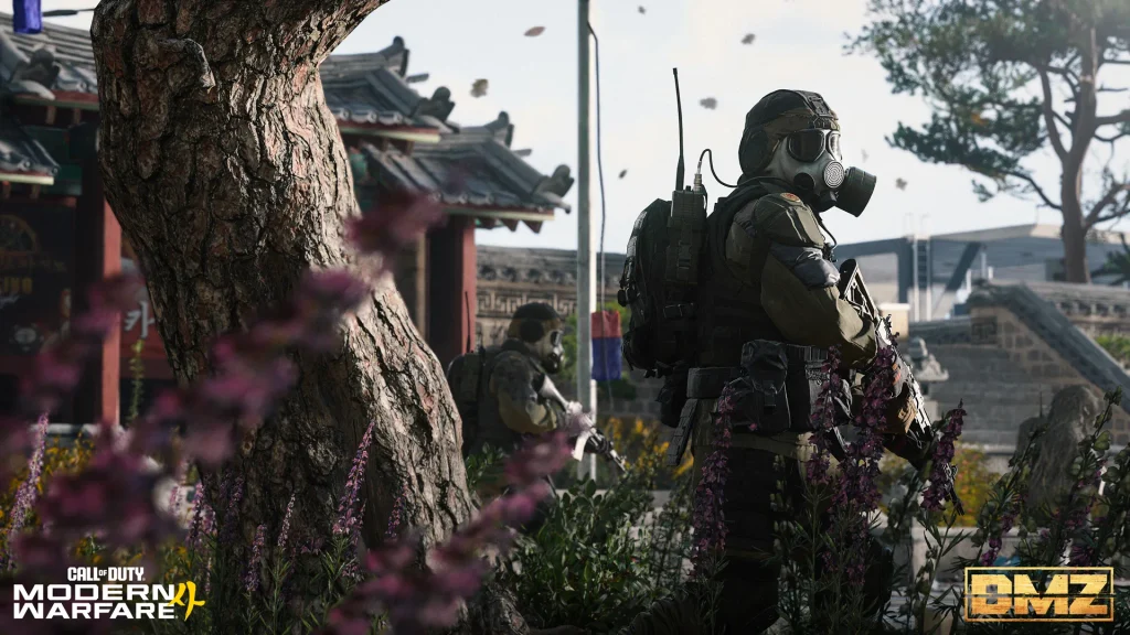 Enemy Juggernaut and military tank holding position in an urban warzone.