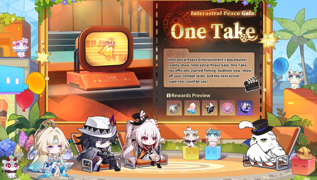 Preview screenshot of the Interastral Peace Gala combat reality show event gameplay
