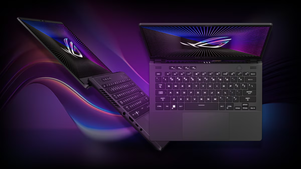 ASUS ROG Zephyrus G14 lightweight 14-inch compact gaming laptop with OLED screen