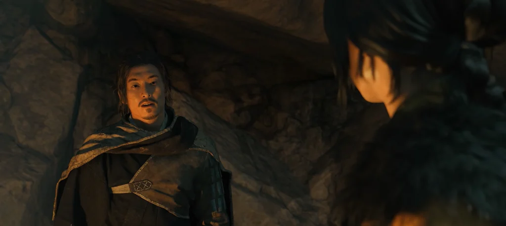 Nagato standing outdoors in Ghost of Yōtei Echoes of Sekigahara